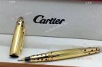 Cartier Panthere Yellow Gold Rollerball Pen - Replica For Sale